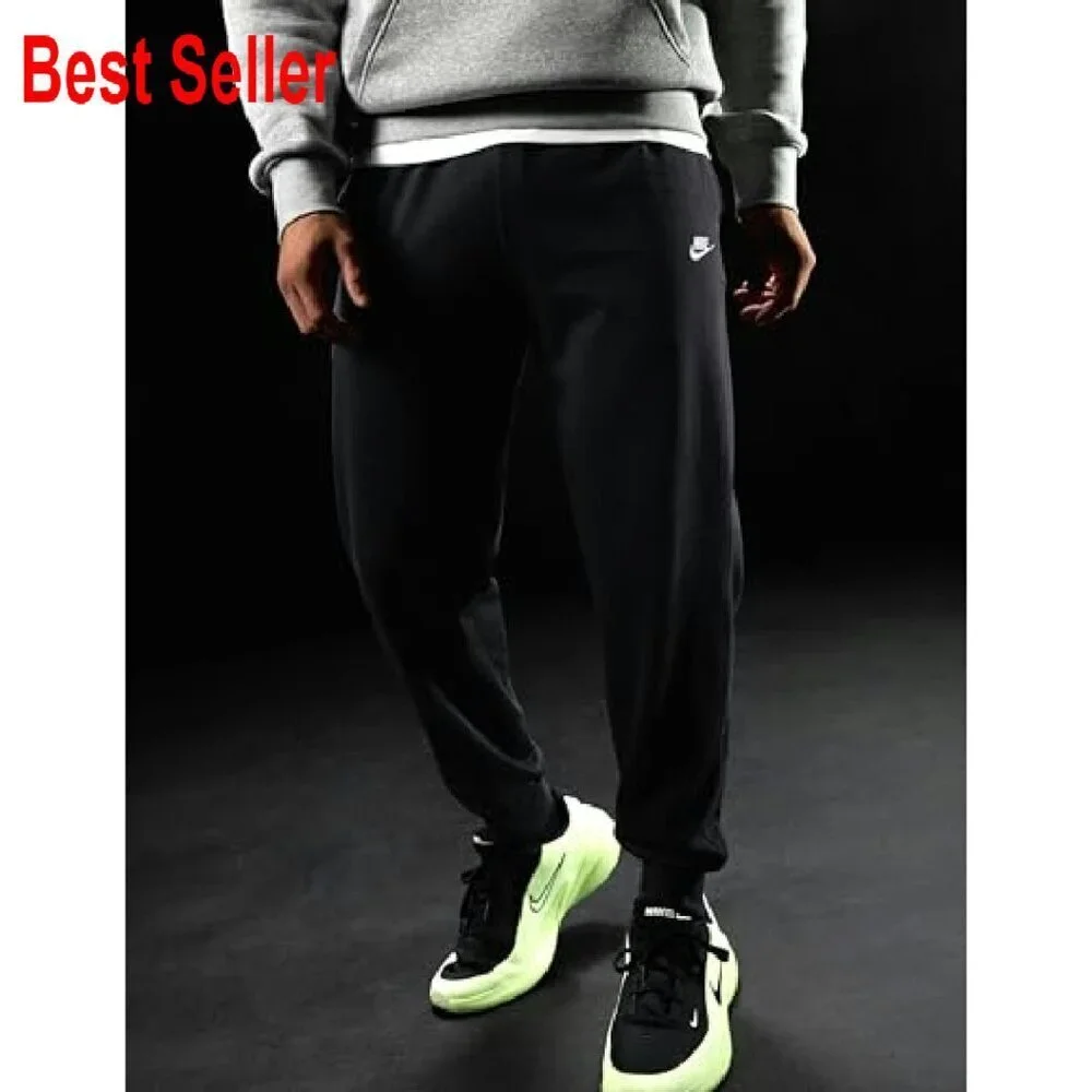 Men's Knit Joggers Classic Comfort Fit Lounge Activewear Pants